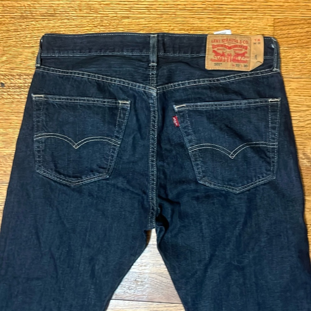 Dark Blue Levi’s 501